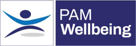 PAM Wellbeing Logo